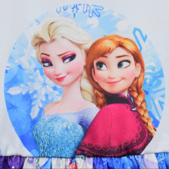Frozen Elsa Anna Cute Dress - Picture 5 of 6